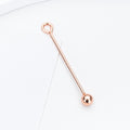 Beadable Metal Eyepins Detachable