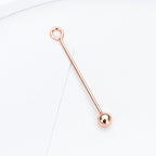 Beadable Metal Eyepins Detachable