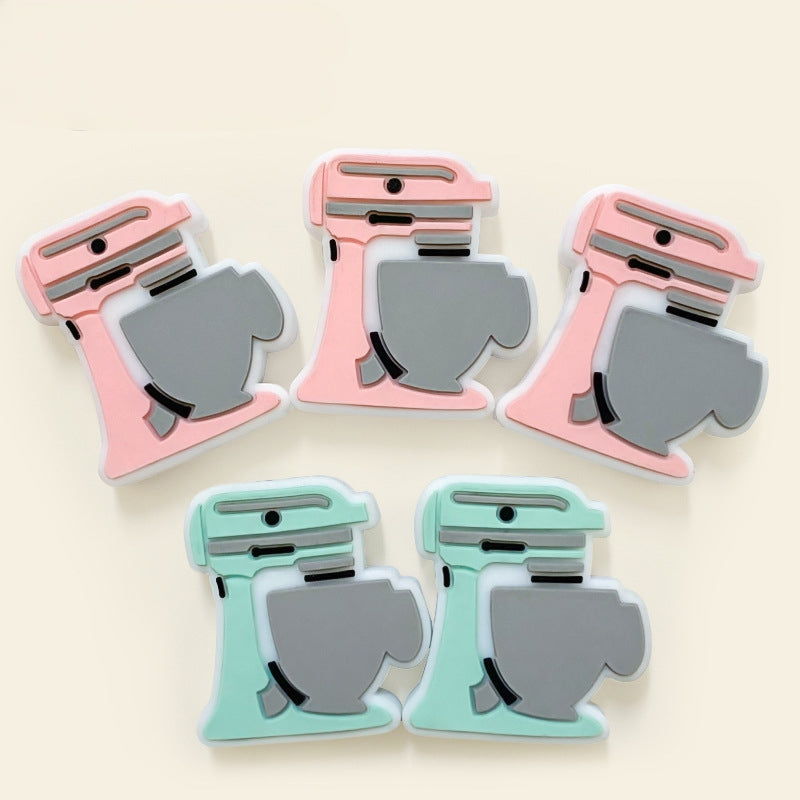 Silicone Focal Beads Kitchen Mixer Pastel Colors Set 20pcs