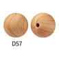 15mm Silicone Beads Rhombus Printed Design 50pcs 22