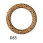65mm Printing circular silicone rings 82