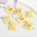 Rabbit Candy Acrylic Beads 11x21mm Glossy Pastel Colors 10pcs 3