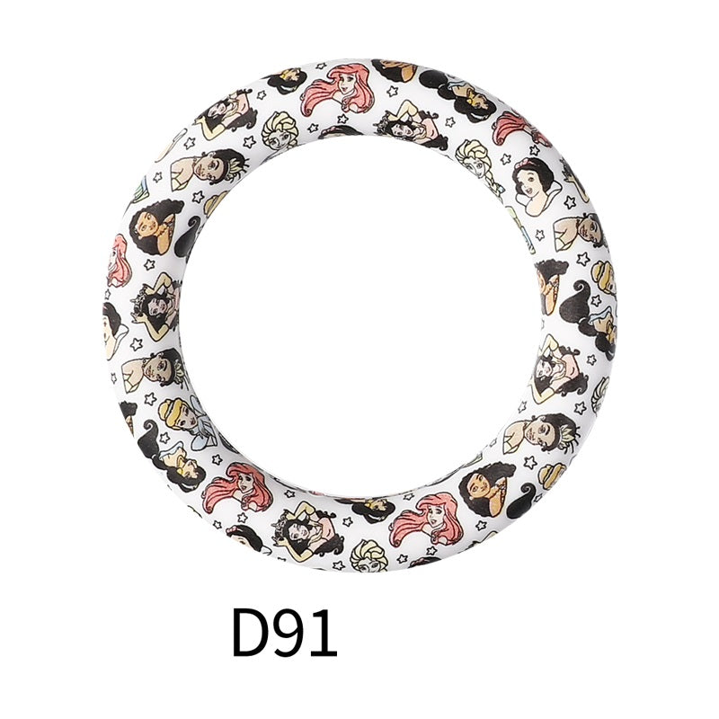 65mm Printing circular silicone rings 90