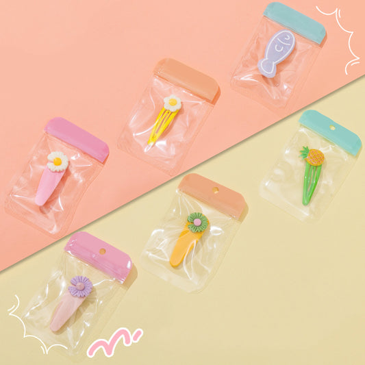 Zip Lock Bags Transparent PE Plastic Morandi Color Top Seal 10pcs