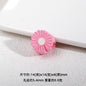 Bright Daisy Acrylic Flower Beads 14mm Round Shape 20pcs 9