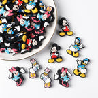 Silicone Focal Beads Disney Mickey Minnie Daisy Donald Duck Distinct Poses 20pcs 7