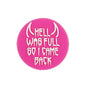 Silicone Focal Beads Hell Was Full So I Came Back Drippy Lettering Devil Horns 20pcs 3