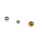 Metallic Acrylic Seed Beads UV Coating 3mm 4mm 50g Approx 1550-3750 pcs 4