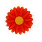 Silicone Focal Beads Daisy Sunflower Rounded Center 20pcs 5