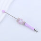Beadable Pen with Kitty and Rhinestone  35