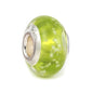 Glass Round Spacer Beads 15mm Glow In The Dark Glitter Powder 10pcs 10