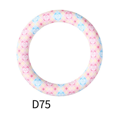65mm Printing circular silicone rings 74