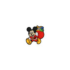 Silicone Focal Beads Christmas Mickey Carrying Gift Sack 20pcs