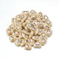 Acrylic Heart Beads 15x12mm Demon Smiling Face Glossy 20pcs 6