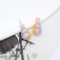 18mm Colorful Resin Gourd Shaped Beads Small Hole 10pcs 9