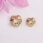 Alloy Wavy Spacer Beads 6mm 8mm Tibetan Style 10pcs 5