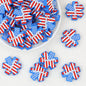 Patriotic Medical Symbol Silicone Focal Beads 20 pcs
