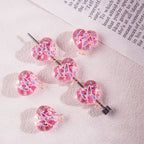 Heart Balloon Acrylic Beads 22mm Decorative 20pcs 3
