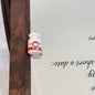 Milk Bottle Acrylic Beads 20mm Hello Kitty Painted Design 10pcs 5