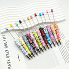 Beadable Pen Creative Candy Color Hand Painted Design  2