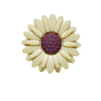 Silicone Focal Beads Daisy Sunflower Round Layout 20pcs 13
