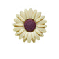 Silicone Focal Beads Daisy Sunflower Round Layout 20pcs 13