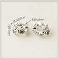 Alloy Wreath Spacer Beads 11mm Antique Silver 100pcs 2