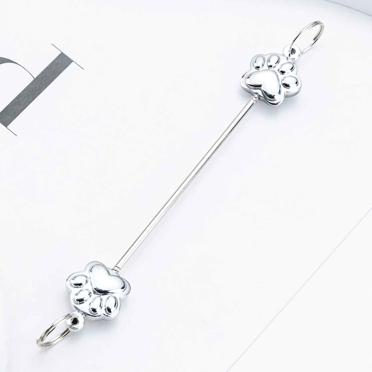 Beadble Blank Bars Cat Paw-shaped