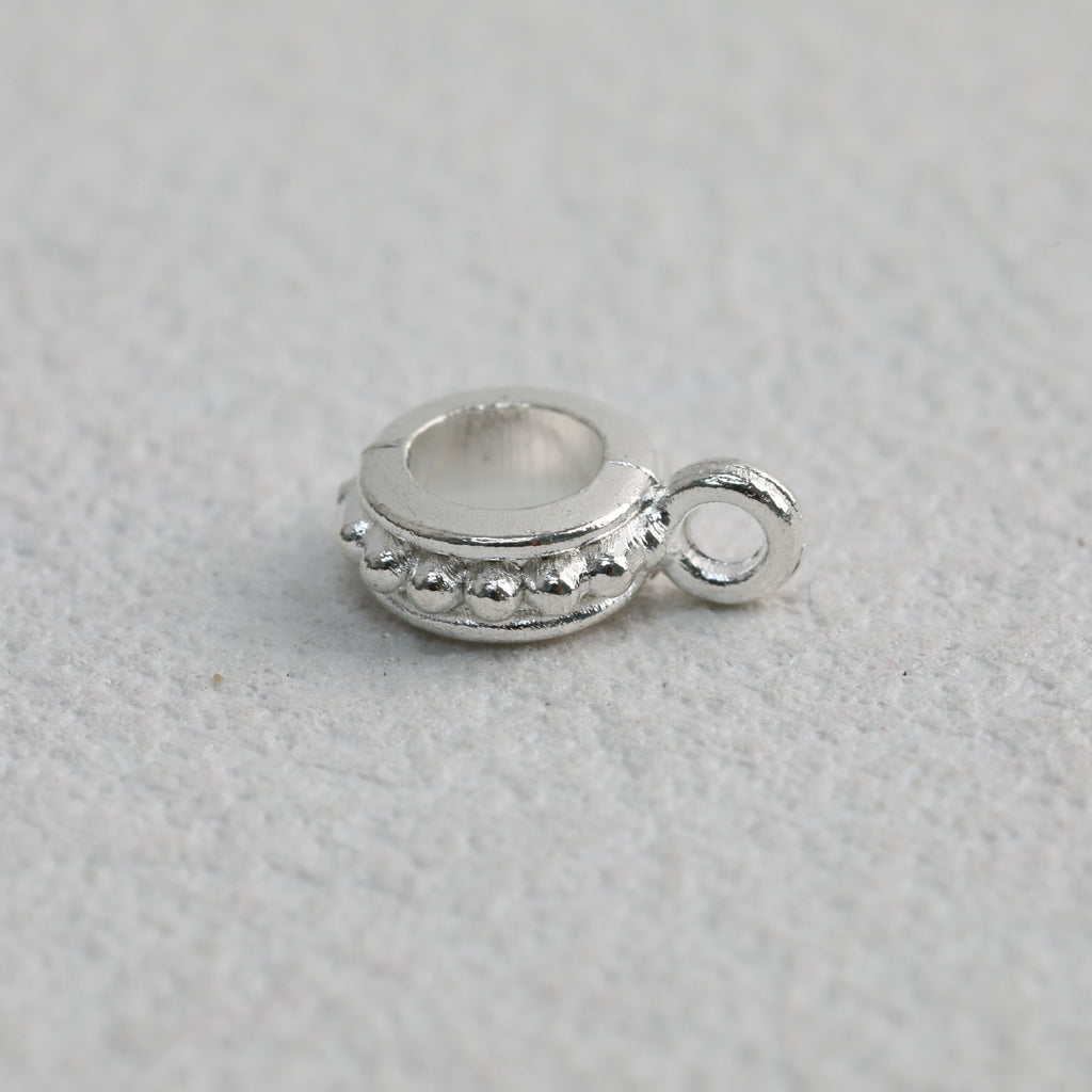 Alloy Double Hole Spacer Beads 10mm Vintage Tibetan Style 90pcs