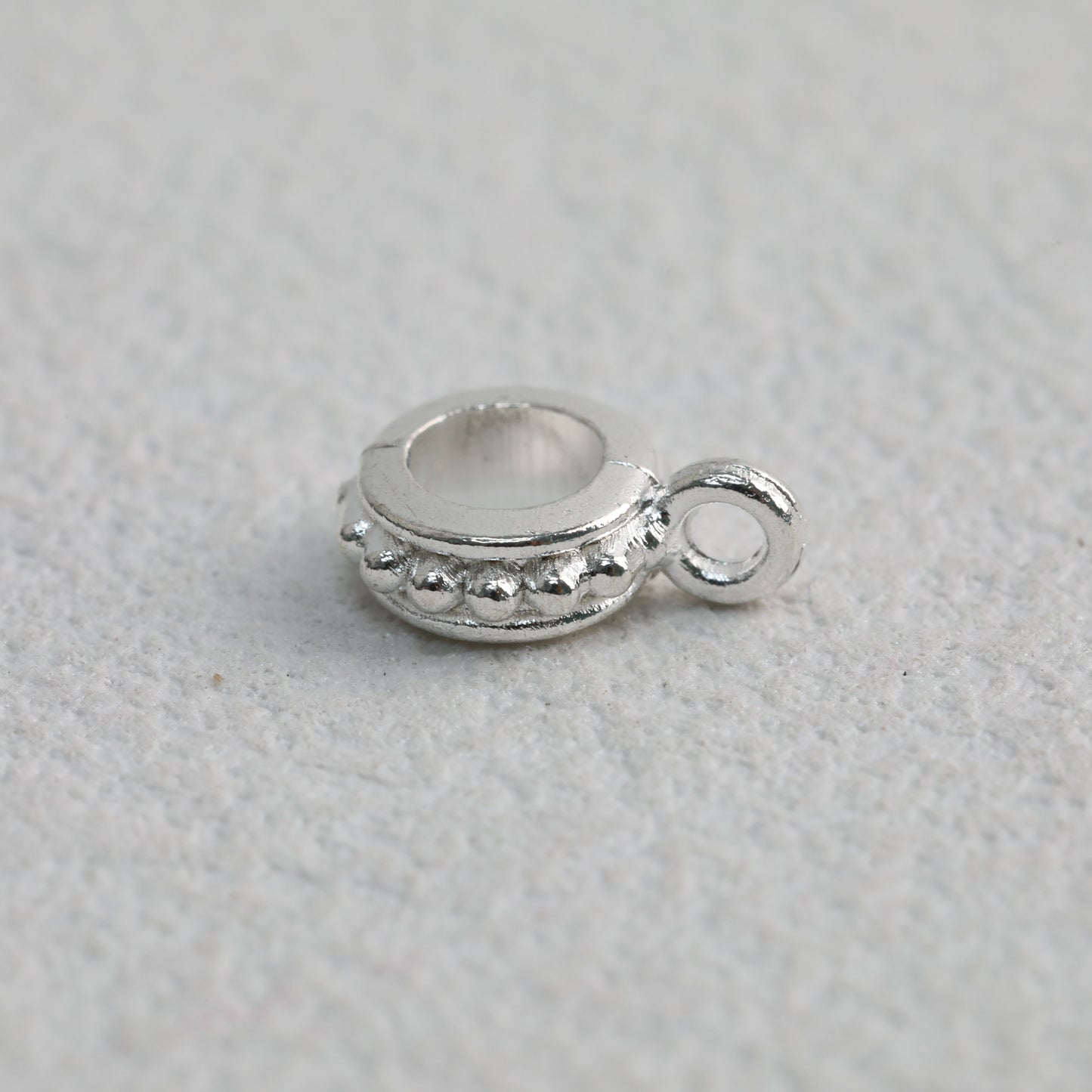 Alloy Double Hole Spacer Beads 10mm Vintage Tibetan Style 90pcs