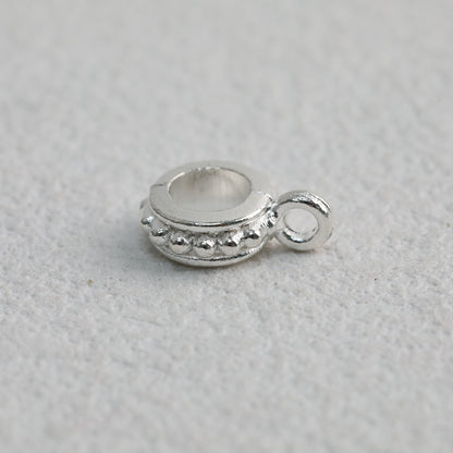 Alloy Double Hole Spacer Beads 10mm Vintage Tibetan Style 90pcs