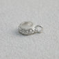 Alloy Double Hole Spacer Beads 10mm Vintage Tibetan Style 90pcs