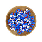 Silicone Focal Beads Magic Hat Bunny Ears Stars 20pcs 5