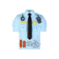 Silicone 3D Police Theme Focal Beads 20 pcs 12