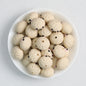 Cute 3D Smiling Dumpling Silicone Focal Beads 20pcs 4