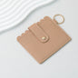 PU Card Holder Keychain Multi Patterned