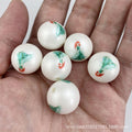 Matte Pearl Princess Bubblegum Beads ABS Plastic 20mm 10pcs 6