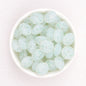 12mm Glitter Silicone Round Spacer Beads Assorted Colors 50pcs - 8