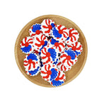 Silicone Focal Beads American Flower Pinwheel Star Accents 20pcs 2