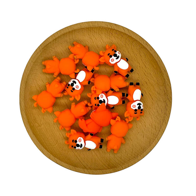 Silicone 3D Focal Beads Deer Antlers and Paws Woodland 20Pcs 2