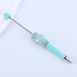 Beadable Pen with Kitty and Rhinestone  14
