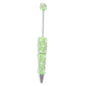 Beadable Pen with Rhinestone Pearl Chain Multicolor Rotating 5 Pcs 15