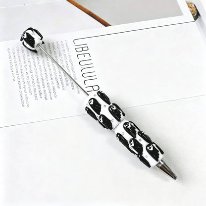 Halloween Elements Pumpkin Rhinestones Beadable Pen 11