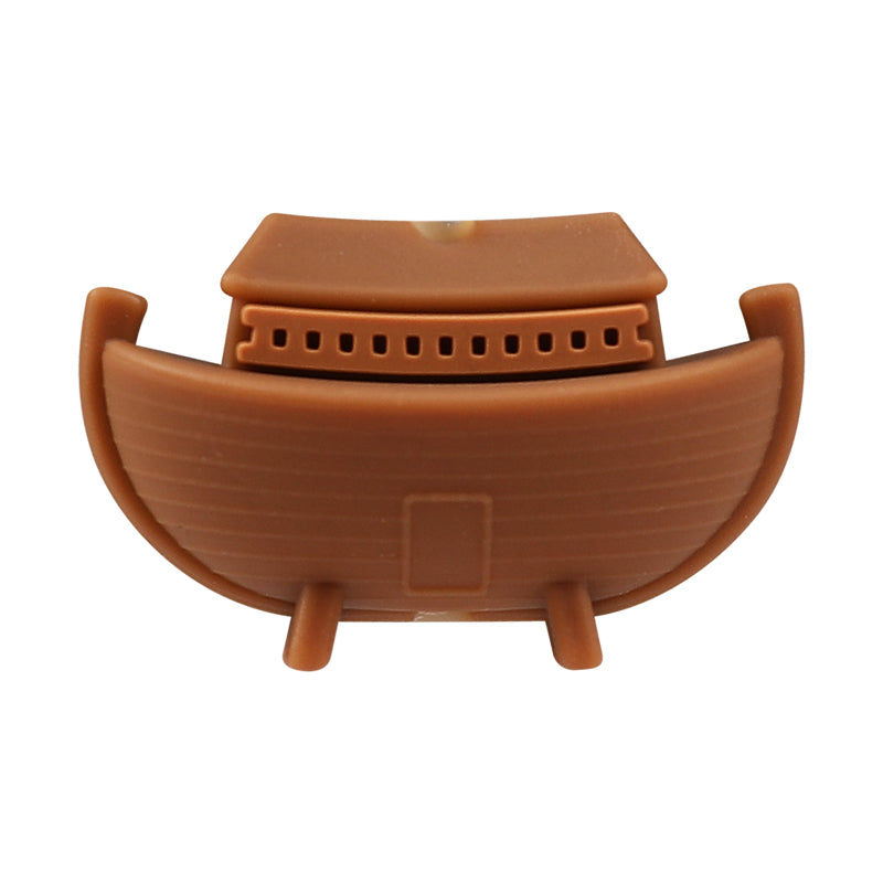 Silicone 3D Focal Beads Jesus Noah Ark Raised Ark Shape 13