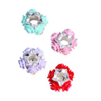 Rose Design 16mm Alloy Spacer Beads 10pcs 5