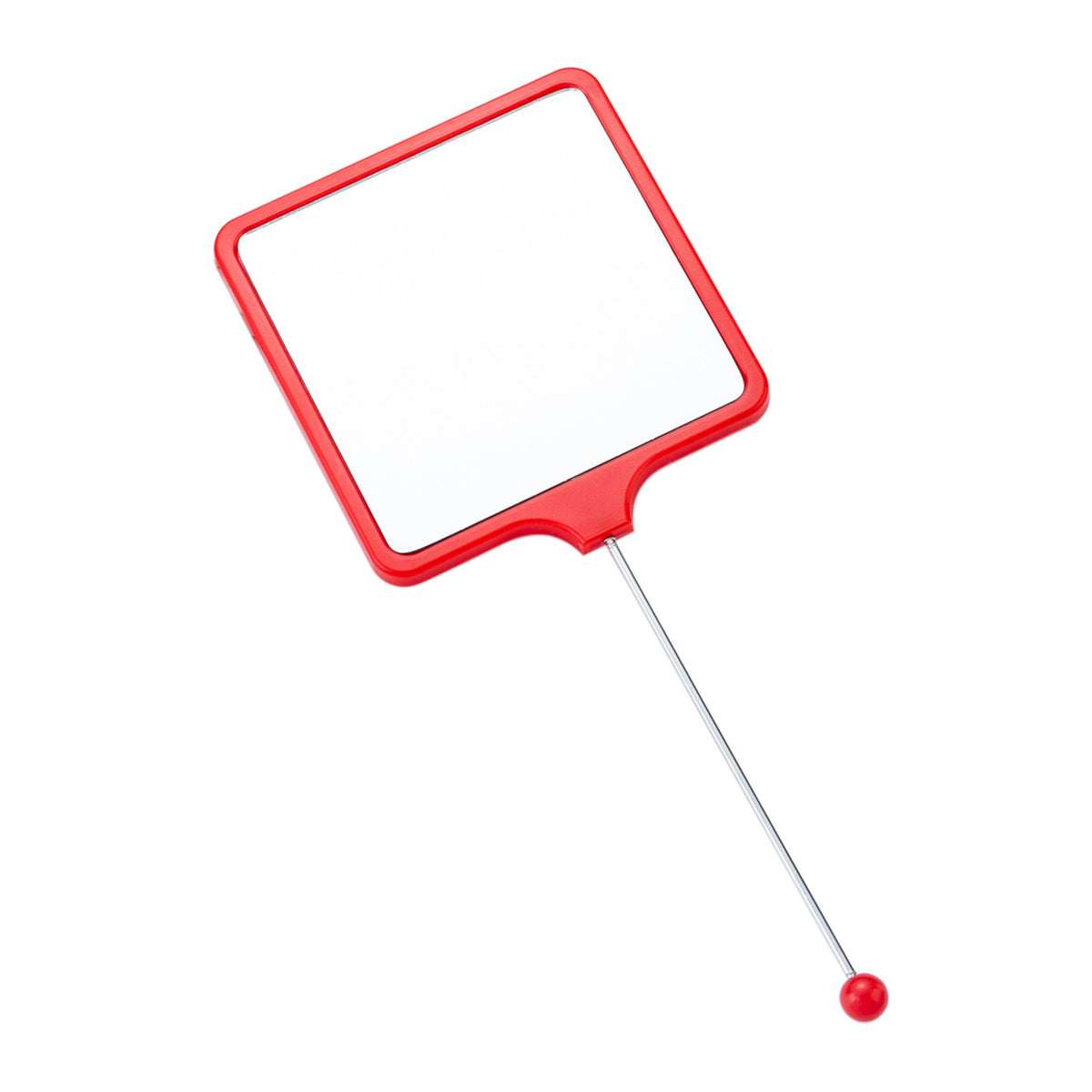 Beadable Plastic Mirrors Handheld Square
