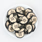 NFL Teams Helmet Silicone Focal Beads Printed Designs 20pcs - New Orleans Saints