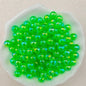 Plating Round Acrylic Beads 10mm Iridescent Transparent 950pcs 23