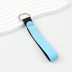 Neoprene Wristlet Keychain Comfortable Soft Loop 135mm - Blue