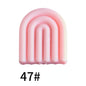 Color Arch Silicone Beads Minimalist Door Design 20pcs 17